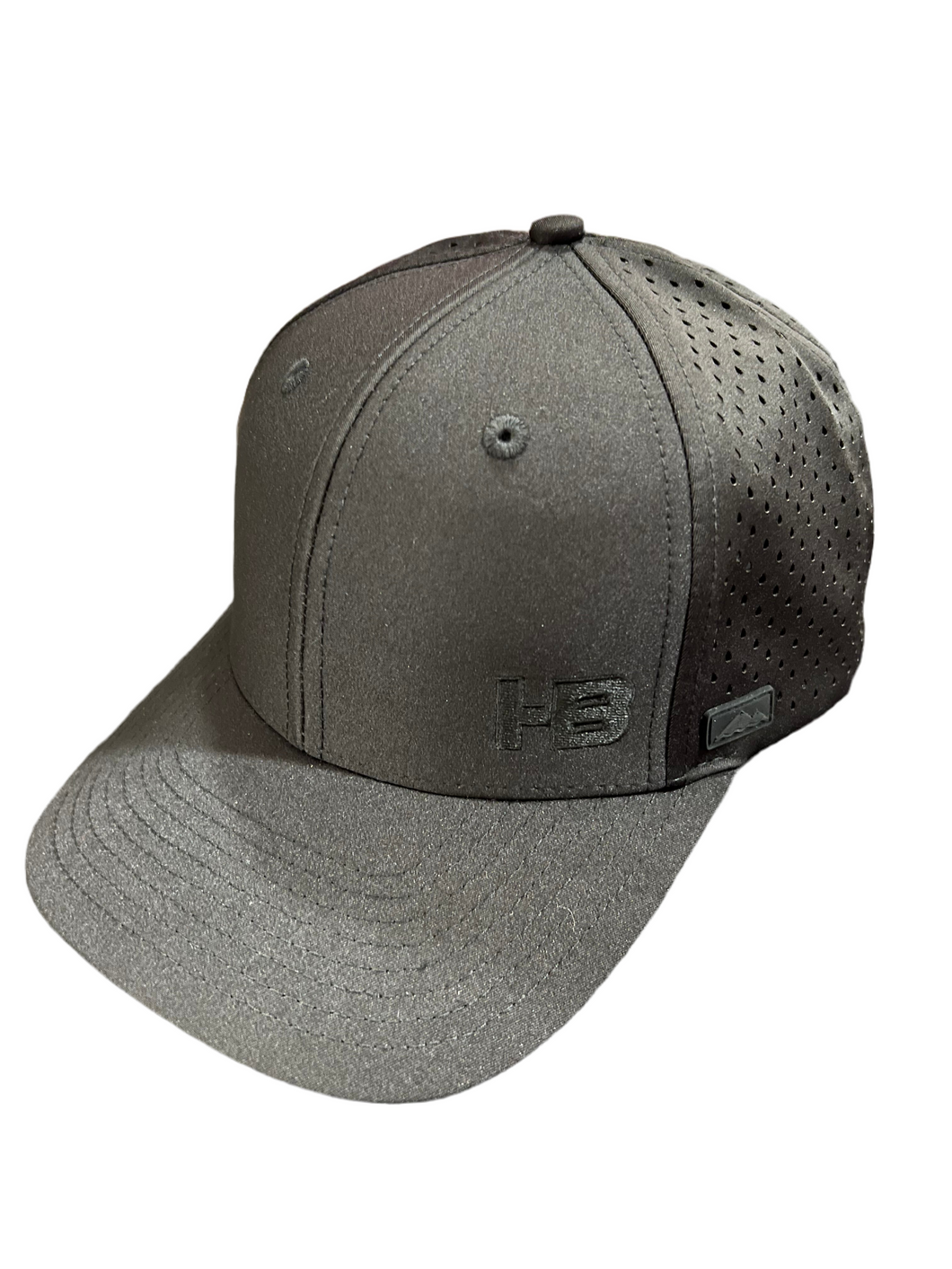 BLACK/BLACK CUSTOM HAT(HB EMB)