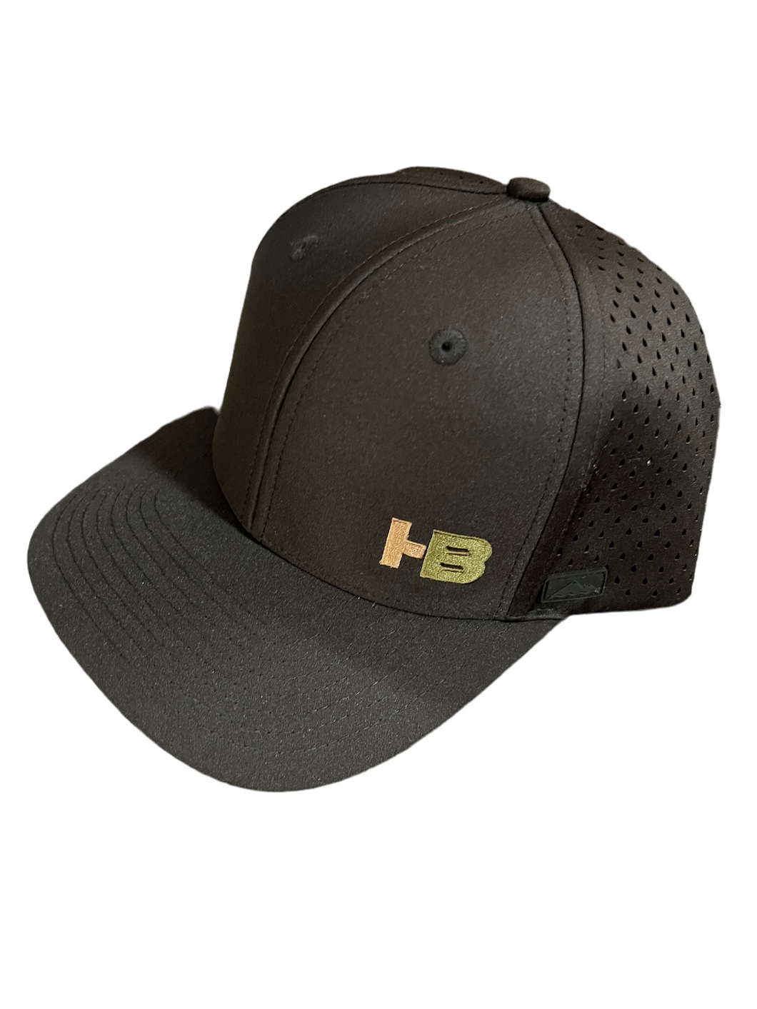 BLACK CUSTOM HAT(HB EMB)