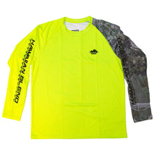 Load image into Gallery viewer, HI-VIS  YELLOW OHIA LONG SLEEVE
