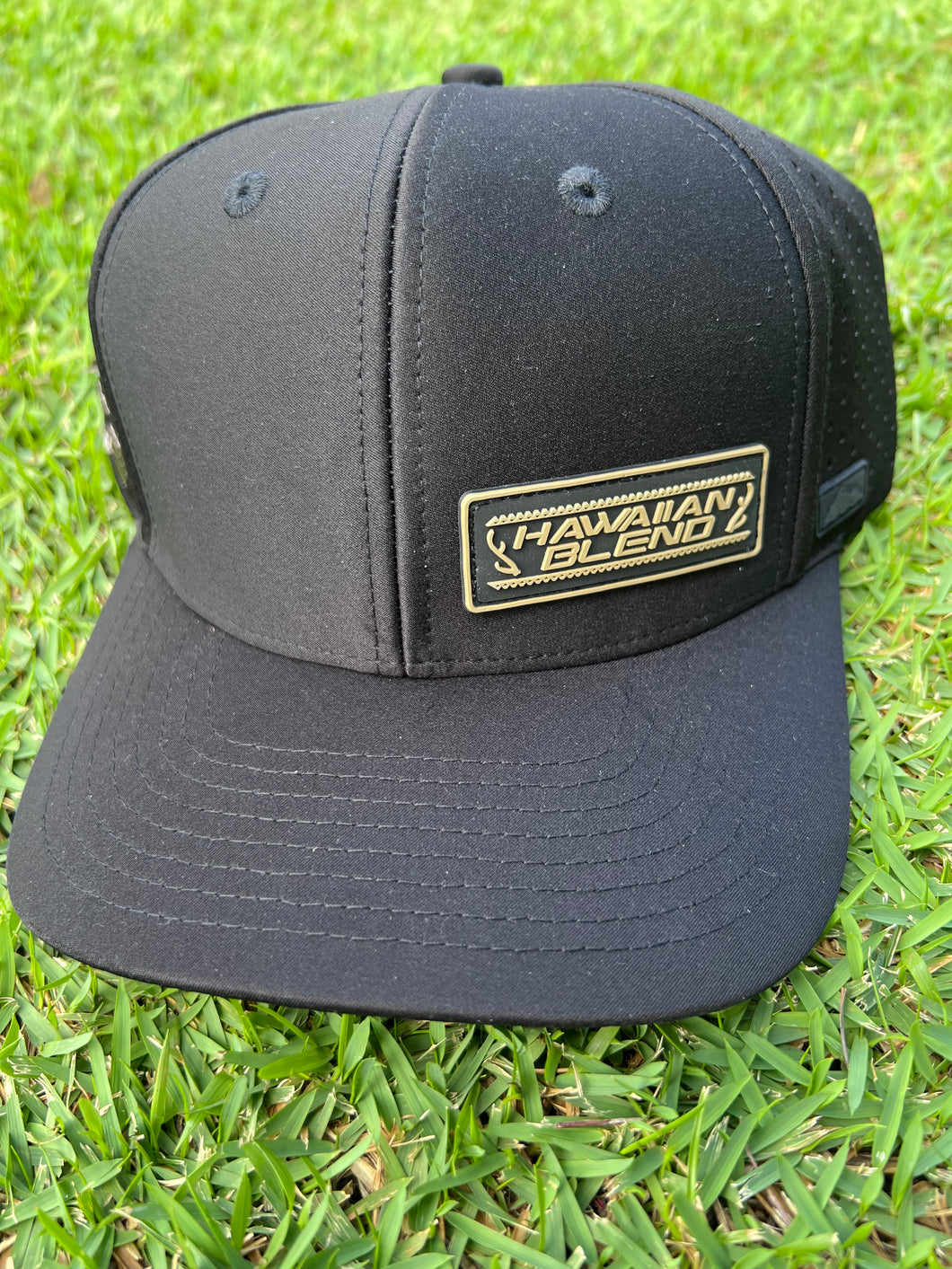 BLACK CUSTOM HAT(PVC)